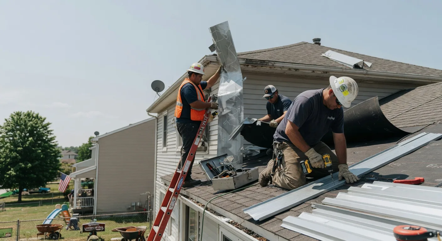 Metal Roof Repair in Ayrshire, IA